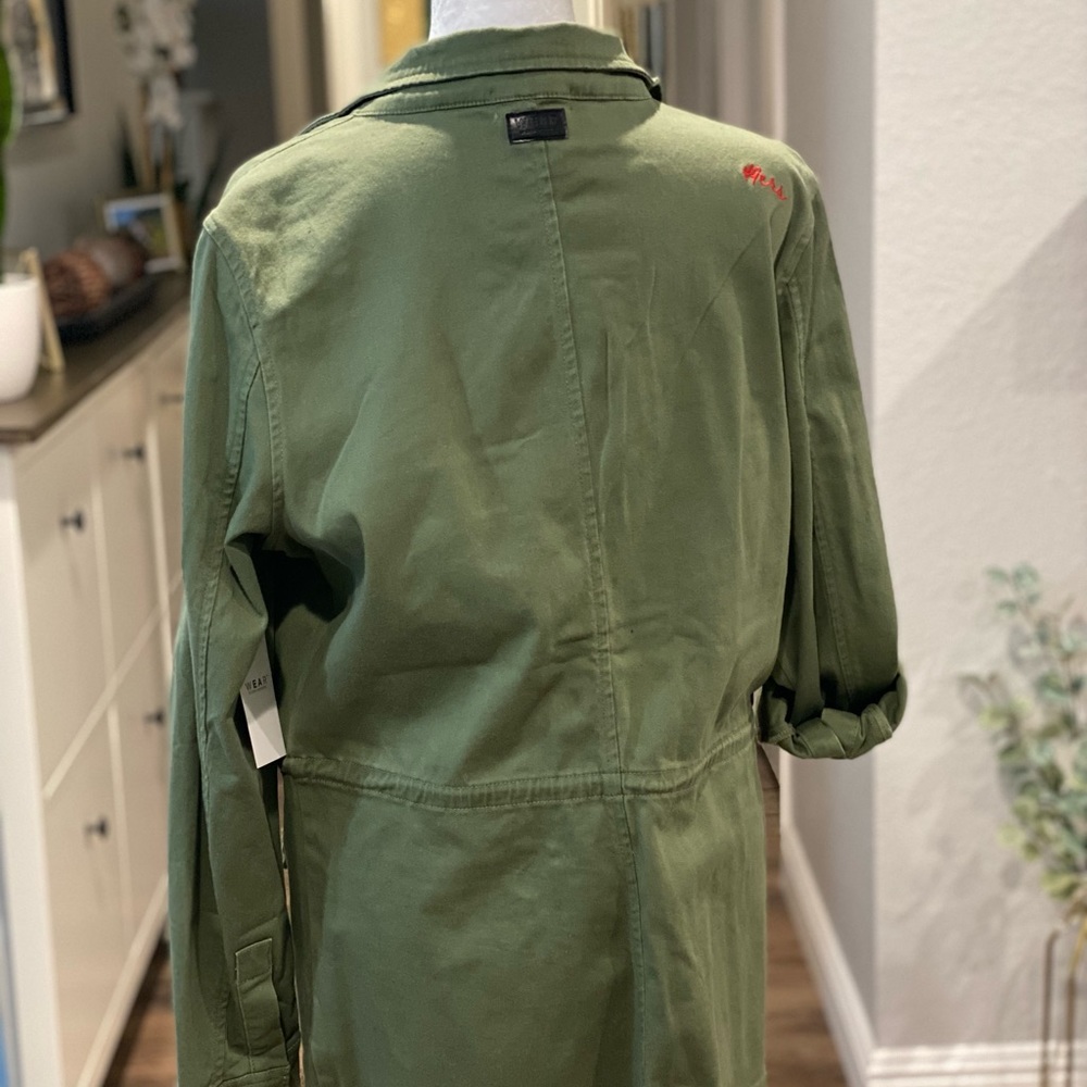 49ers olive full zip utility jacket - Picture 3 of 6